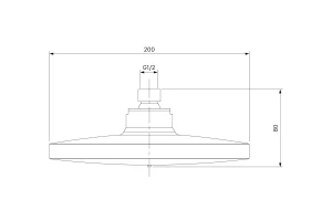 Второе фото. Смеситель для душа MILARDO Simp
