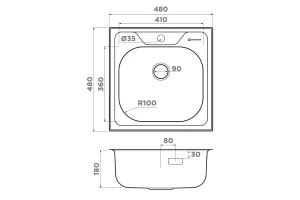 Второе фото. Мойка врезная Saru