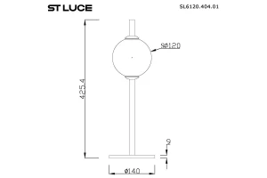 Второе фото. Лампа прикроватная Peek