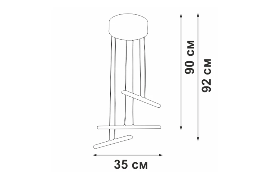 Светильник подвесной LED VITALUCE V3046-0/3S (изображение №5)