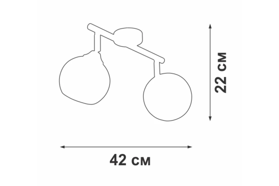 Люстра V4313-0/2PL (изображение №5)