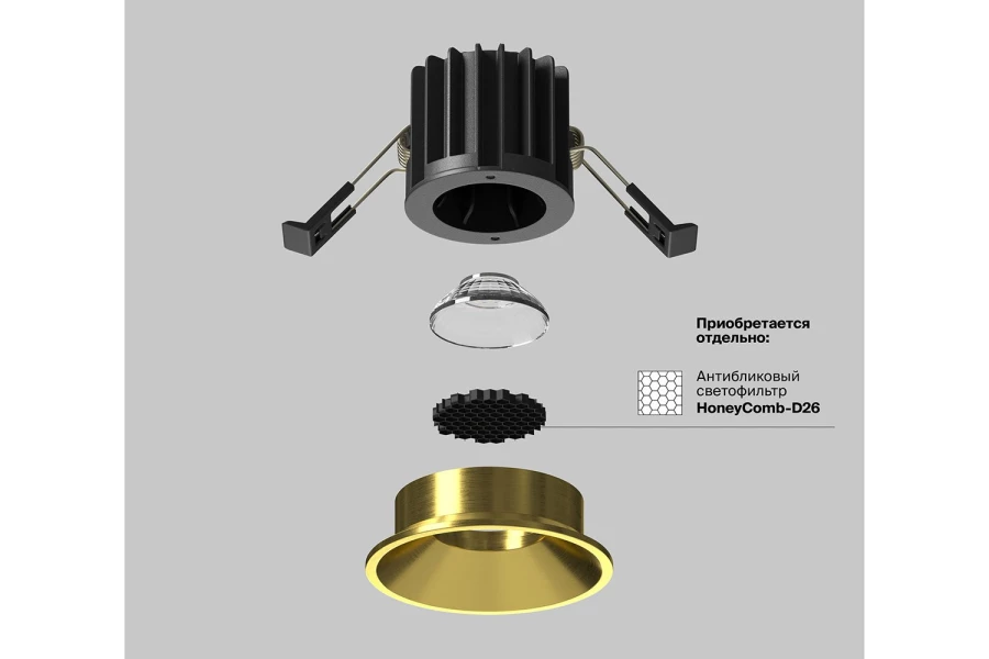 Светильник встраиваемый Downlight Round (изображение №9)