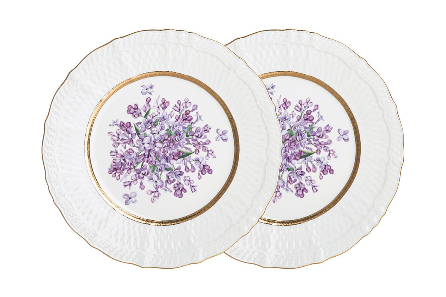 Набор тарелок закусочных Lefard Lilac