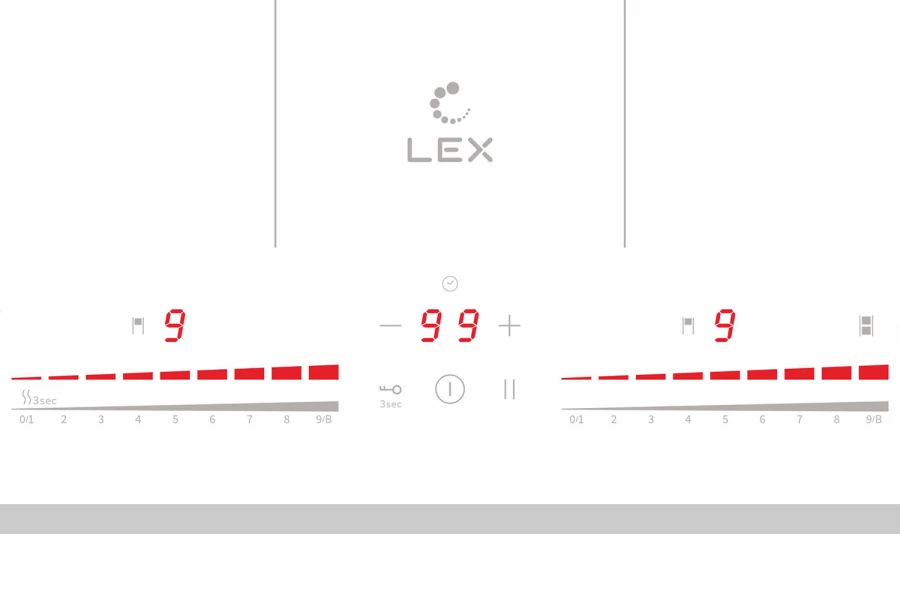 Индукционная варочная панель LEX EVI 641С WH (изображение №5)