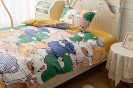 Комплект постельного белья детский Медвежата