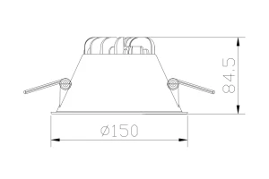 Второе фото. Светильник встраиваемый MAYTONI Downlight Stella