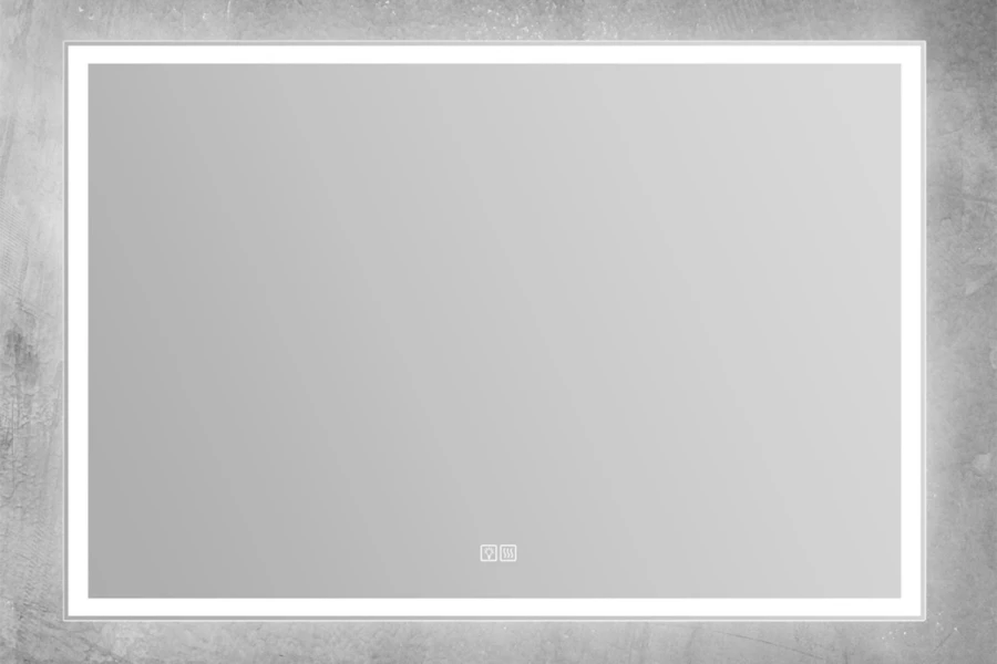 Зеркало с подсветкой SPC-GRT-1200-800-LED-TCH-WARM (изображение №2)
