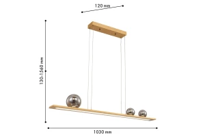 Второе фото. Люстра подвесная FAVOURITE Bilico