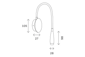 Второе фото. Светильник настенный ST LUCE ST162