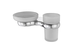 Держатель стакана и мыльницы WasserKRAFT Berkel
