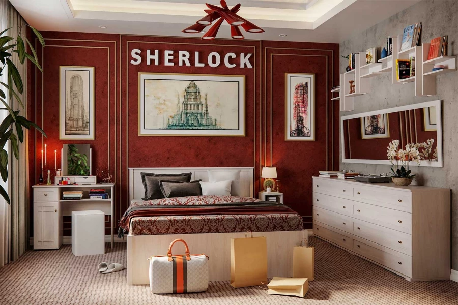 Кровать с подъёмным механизмом Sherlock (изображение №3)
