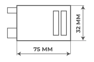 Второе фото. Карниз однорядный Хай-тек