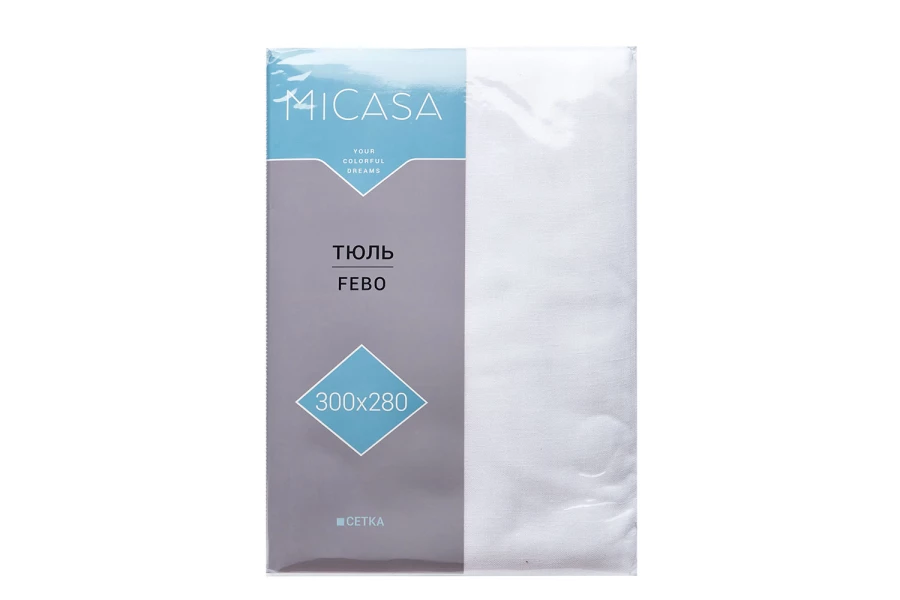 Тюль на люверсах MICASA Febo 300х280 см (изображение №7)