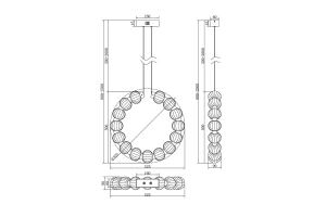 Второе фото. Светильник подвесной Amulet