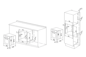 Второе фото. Электрический духовой шкаф GRAUDE BE 60.3