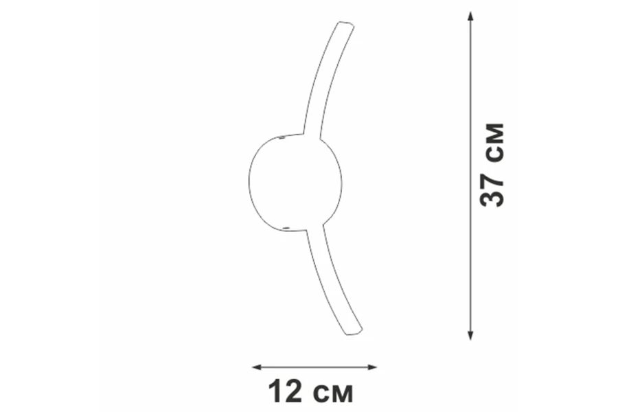 Светильник настенный V2870-0/1A (изображение №5)