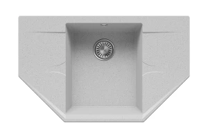 Мойка врезная с крылом Riff-800