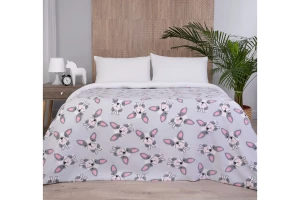 Второе фото. Плед флисовый Мопсики