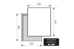 Газовая панель LEX GVG 431C