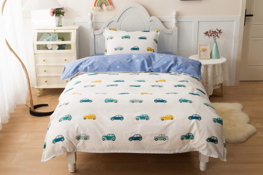 Комплект постельного белья детский SOFI DE MARKO Машинки Ретро (изображение №2)