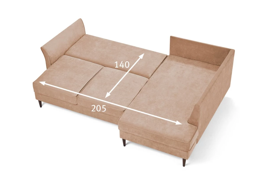 Угловой диван-кровать SCANDICA Джулия (изображение №16)