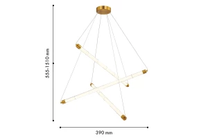 Второе фото. Люстра подвесная FAVOURITE Banche