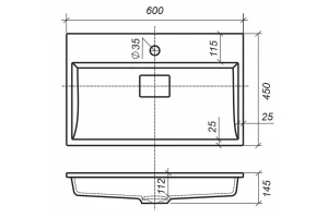 Второе фото. Раковина для ванной Barsa