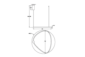 Второе фото. Светильник подвесной Glint