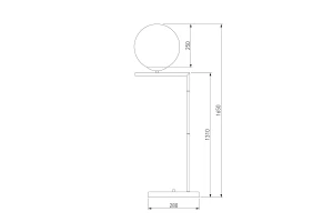 Второе фото. Торшер Frost