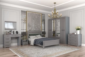 Второе фото. Тумба прикроватная 2 ящика Олимп