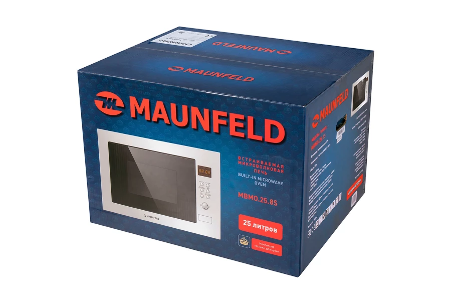 Встраиваемая микроволновая печь MAUNFELD MBMO.25.8S (изображение №10)