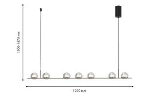 Второе фото. Люстра подвесная FAVOURITE Rosio