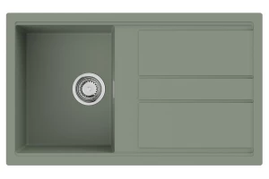 Мойка врезная с крылом OMOIKIRI Kitagawa 86