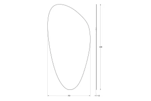 Второе фото. Зеркало настенное EVOFORM Primary