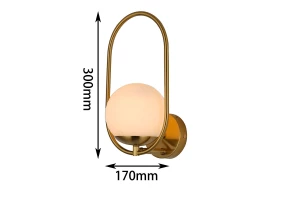 Второе фото. Светильник настенный Mars 3 кв.м