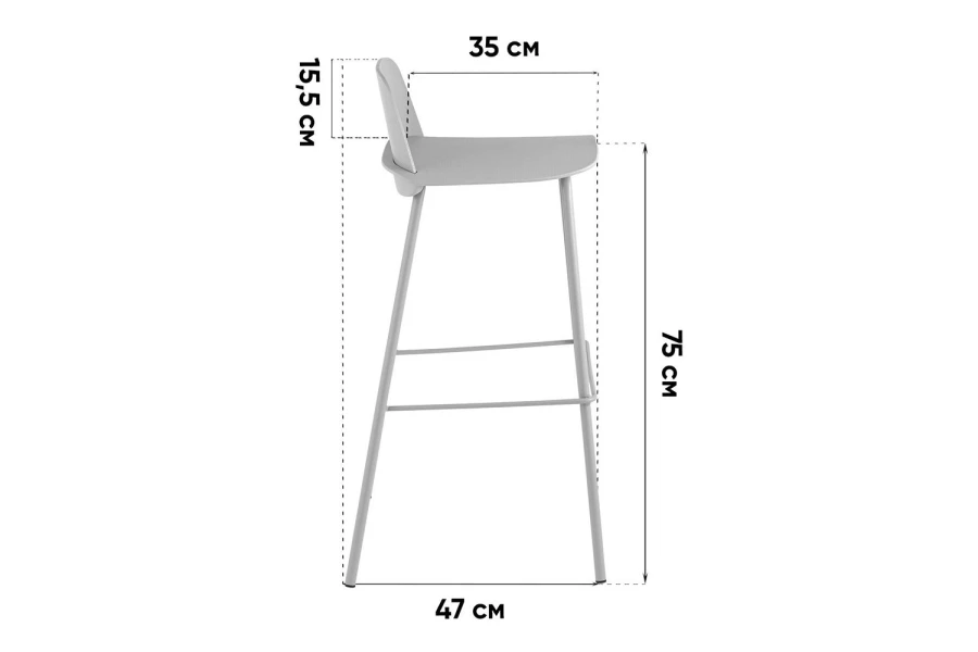 Барный стул Mist (изображение №9)