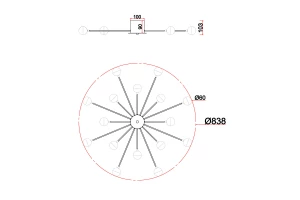 Второе фото. Светильник потолочный FREYA Celebrity