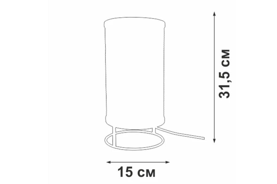 Светильник настольный VITALUCE V4921-1/1L (изображение №5)
