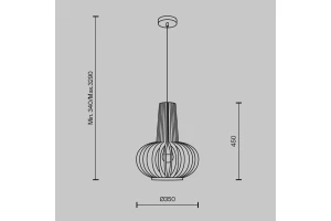 Второе фото. Светильник подвесной Modern Roots
