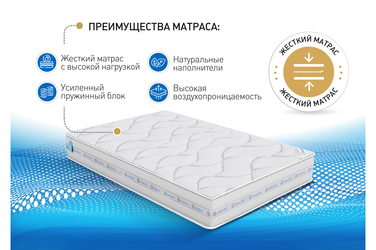 Матрас Sleeplab Twin 160