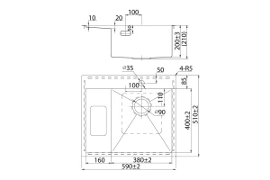 Второе фото. Мойка врезная IDDIS Haze