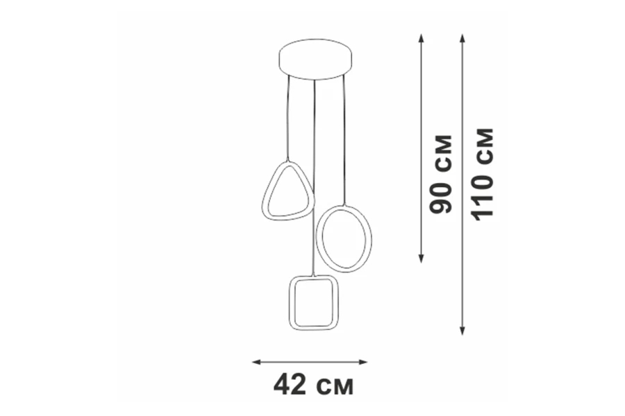 Светильник подвесной V30470-1/3S (изображение №6)
