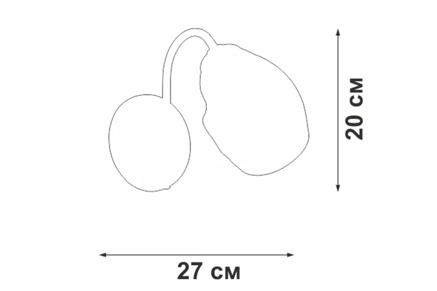 Светильник настенный VITALUCE V4929-7/1A (изображение №2)