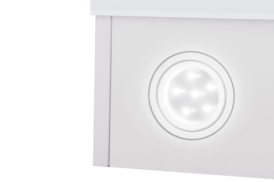 Вытяжка MAUNFELD Cascada Push 60 Glass White (изображение №12)
