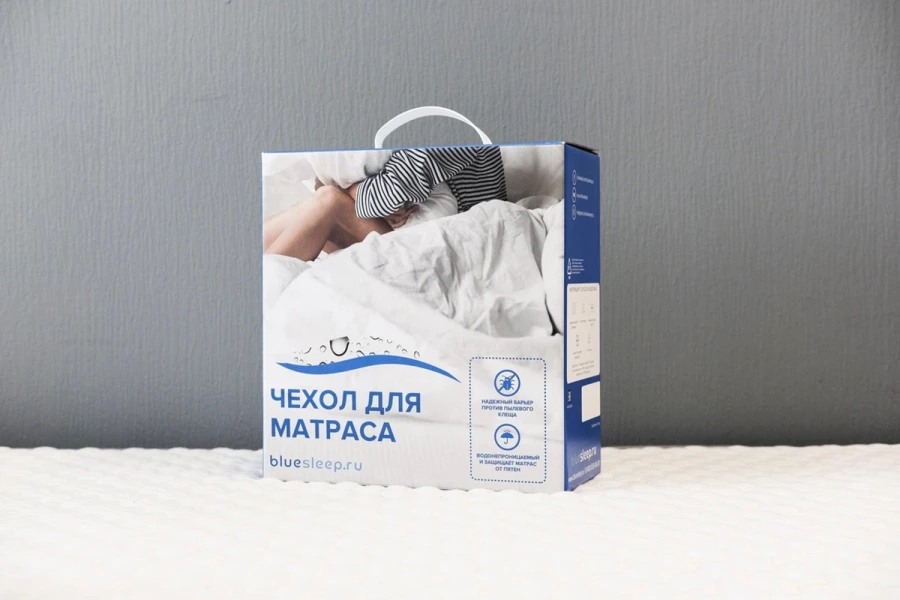 Чехол на матрас Blue sleep 120х200 см (изображение №2)