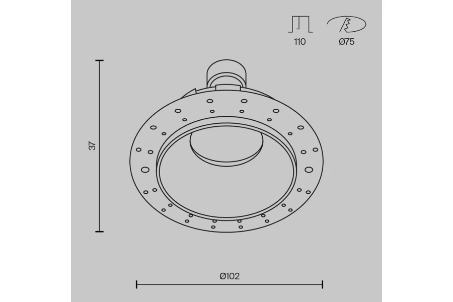 Светильник встраиваемый Downlight Share (изображение №9)