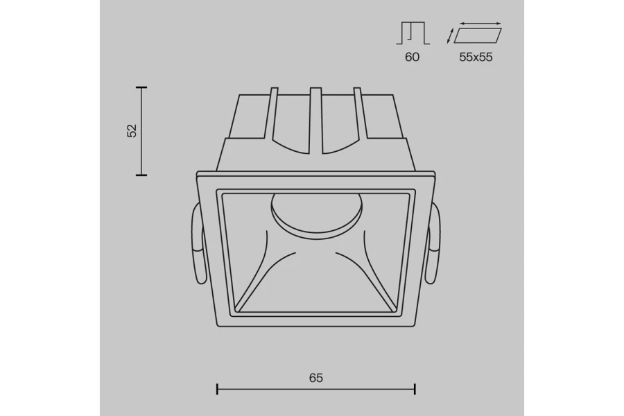 Светильник встраиваемый Downlight Alfa (изображение №15)