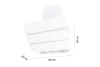 Вытяжка MAUNFELD Cascada Push 60 Glass White (изображение №14)