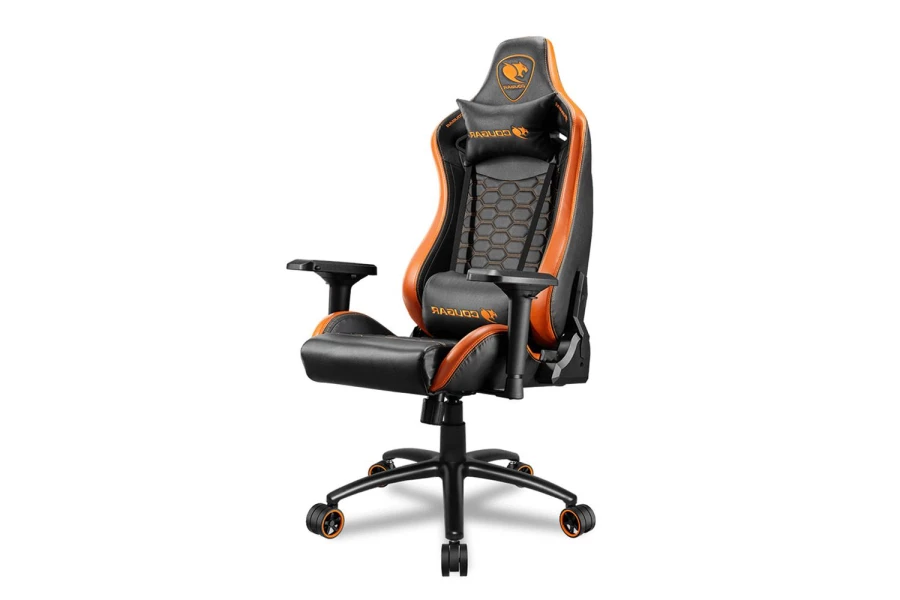 Кресло компьютерное игровое COUGAR Outrider S Black-Orange (изображение №1)