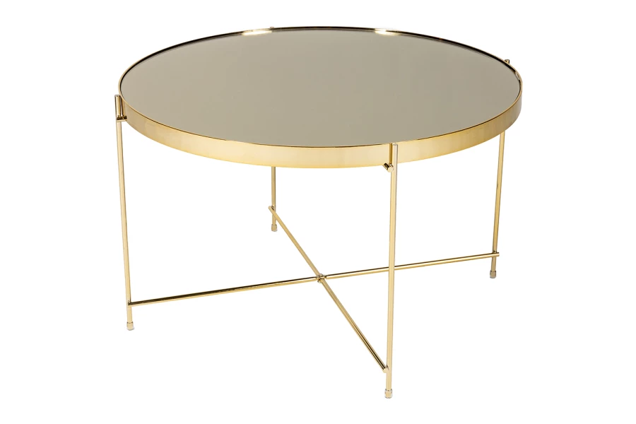 Приставной стол Gatsby L Gold (изображение №1)